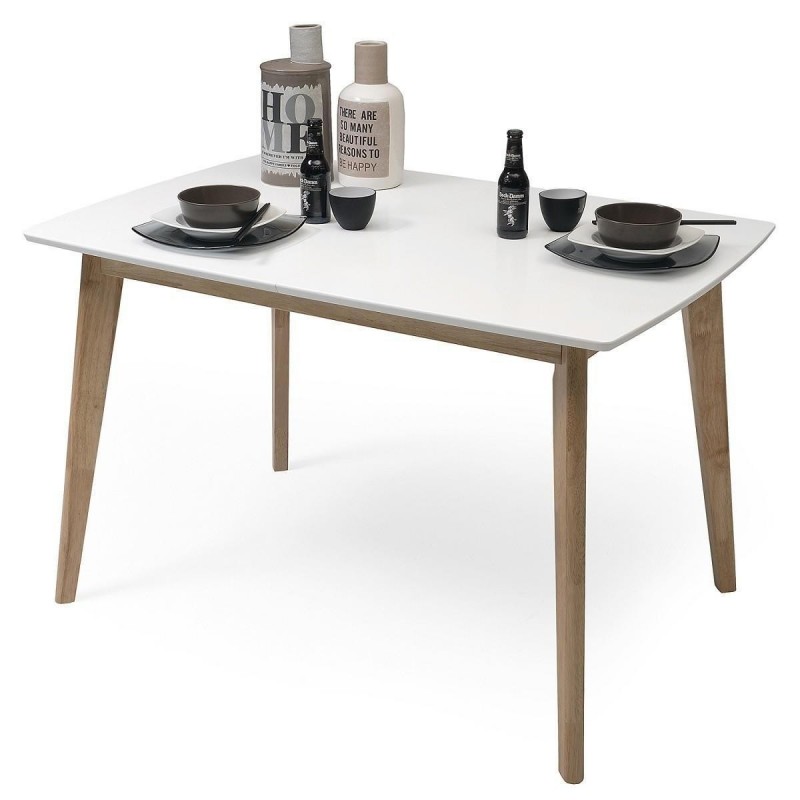 Mesa Comedor Extensible Lucena+ 4 Sillas Mónaco