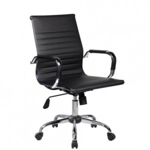 Silla de oficina, escritorio o despacho MADISON color negro