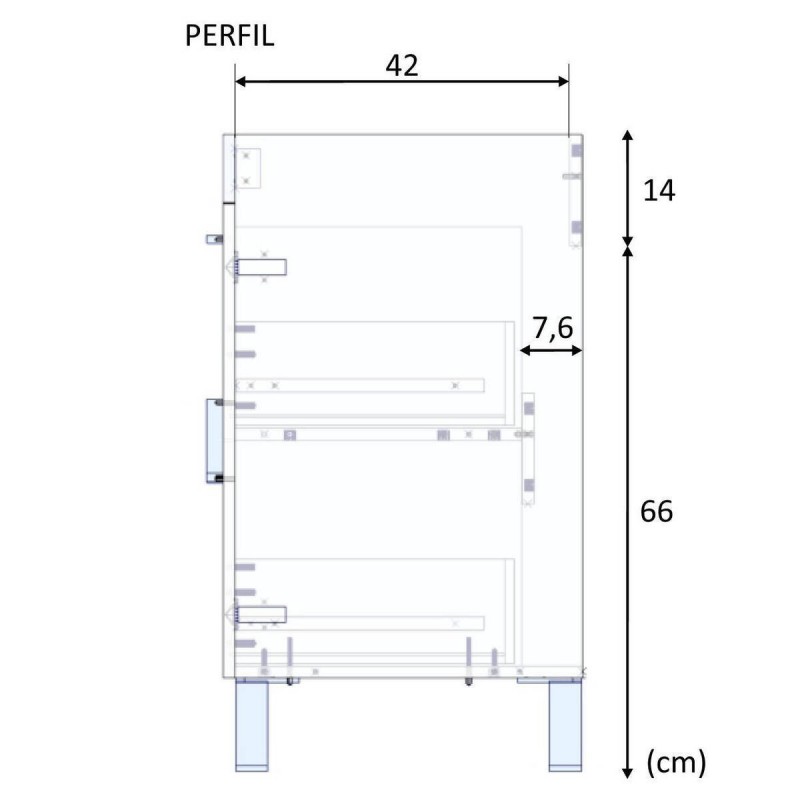 Mueble Baño Aktiva 80 CM + Espejo + Lavabo